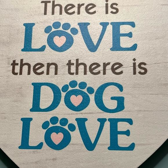 No love like dog love sign NWOT - Picture 2 of 6